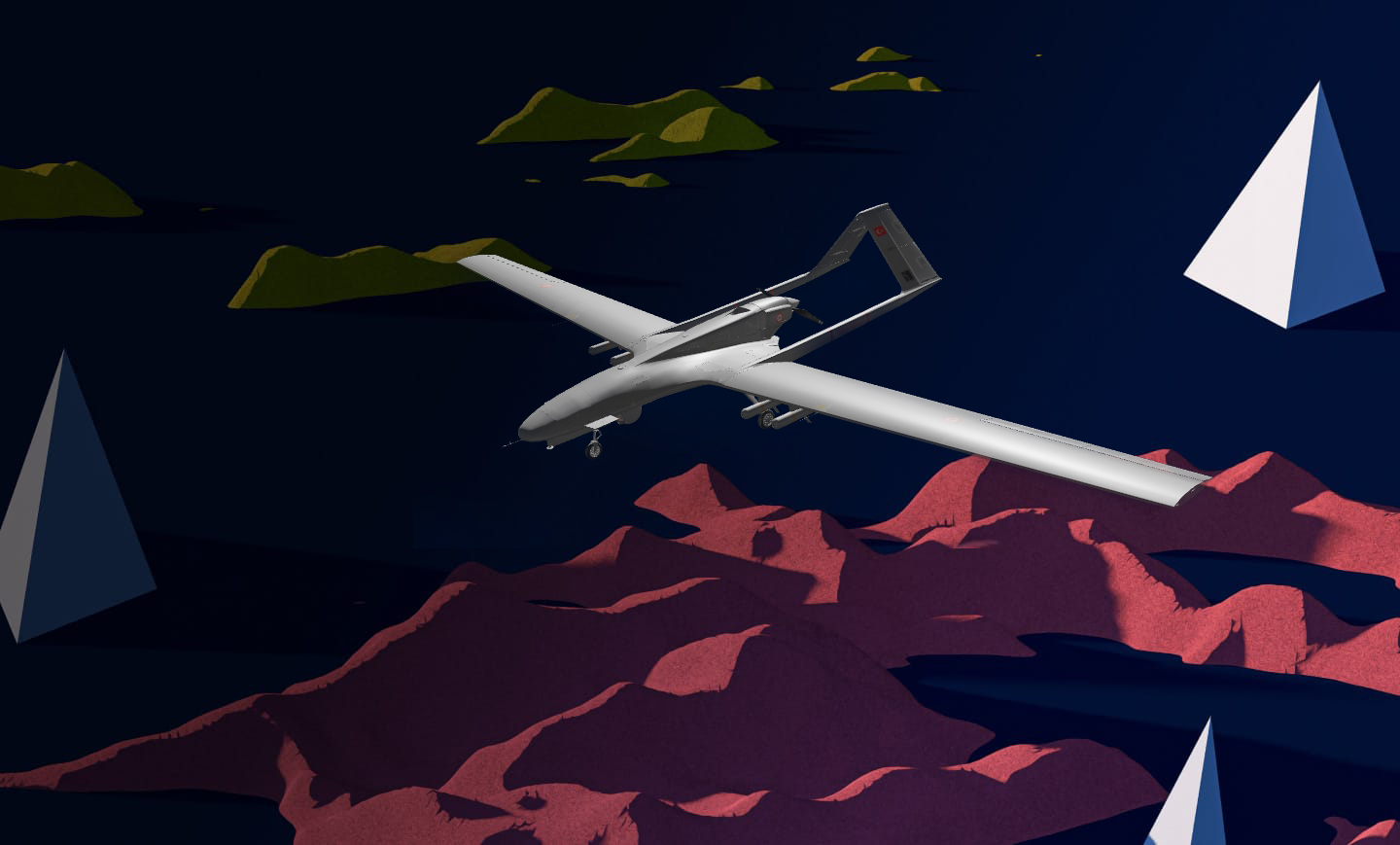 Mass-market military drones