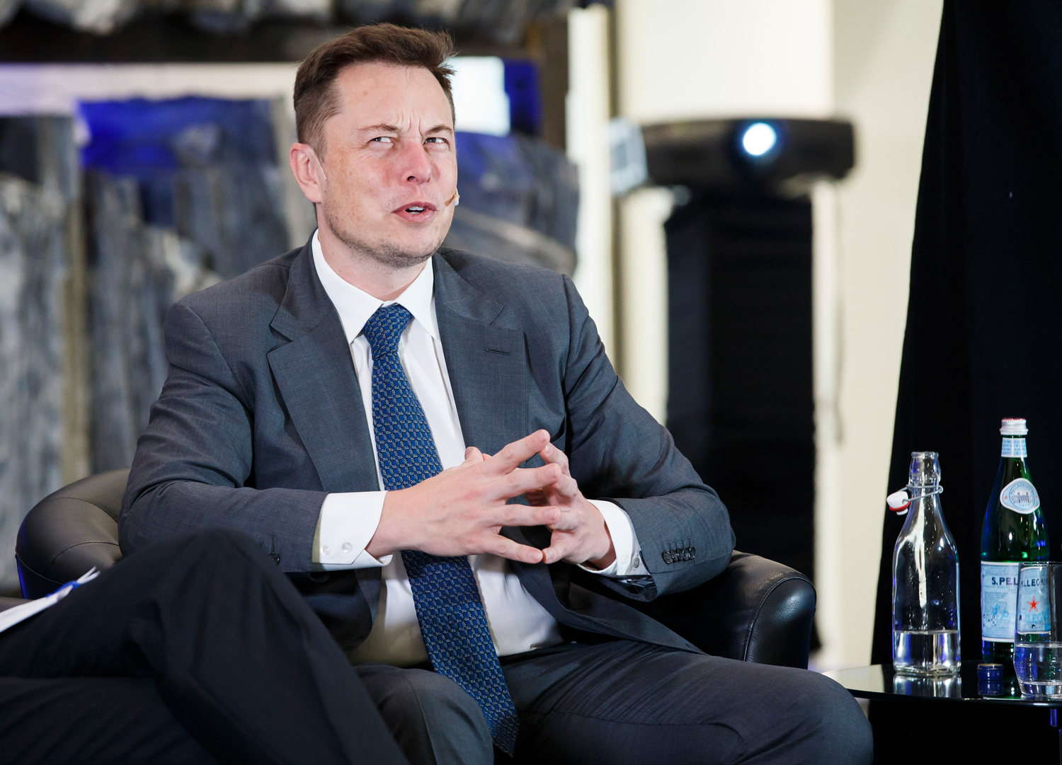 Tesla Motors cofounder and CEO Elon Musk.