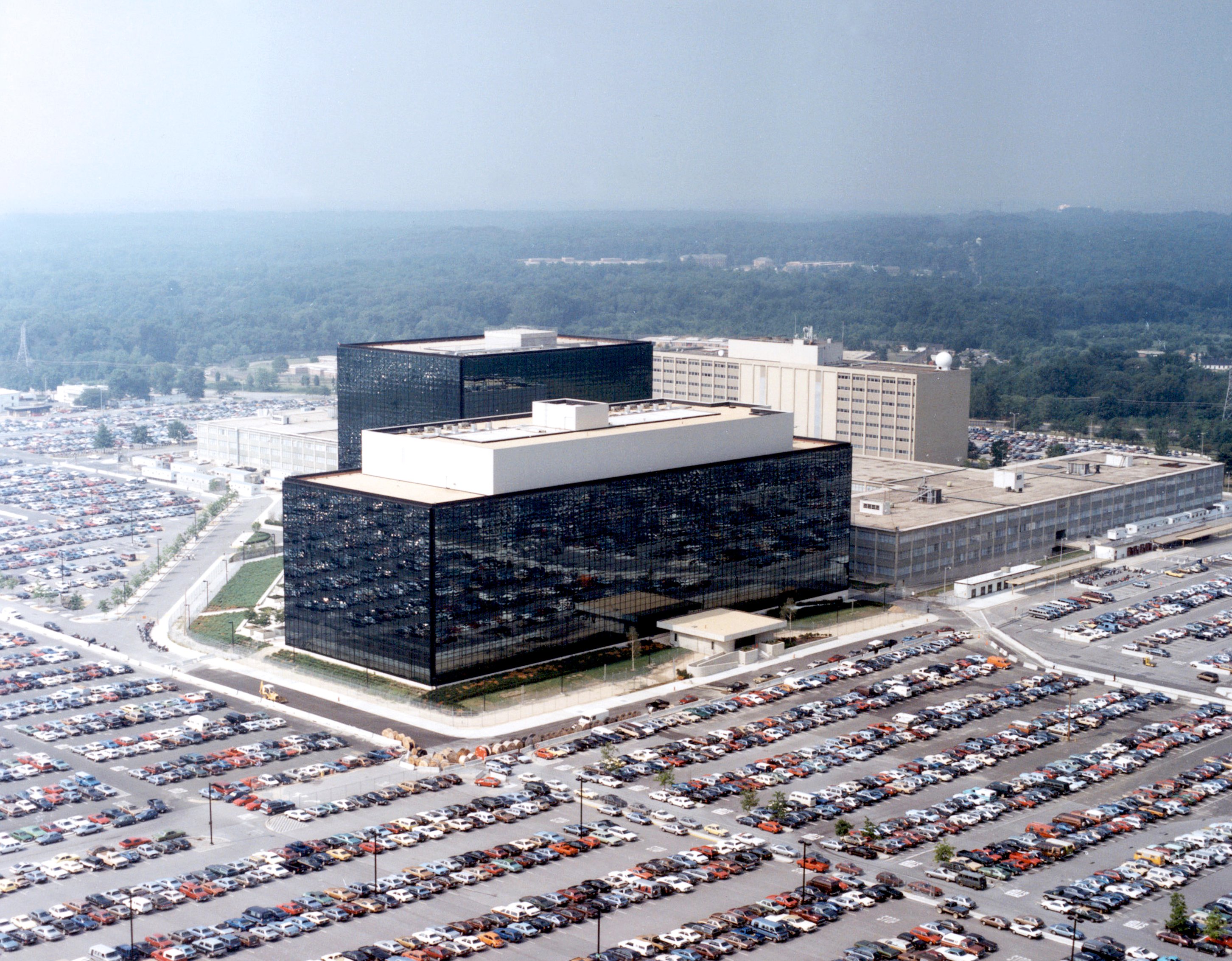 NSA Headquarters in Fort Meade, Maryland.