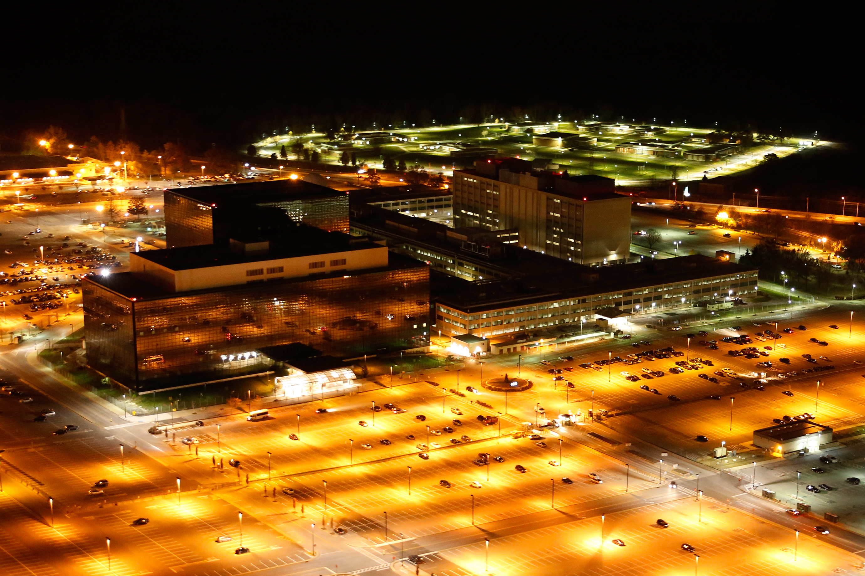 NSA headquarters in Fort Meade, Maryland.