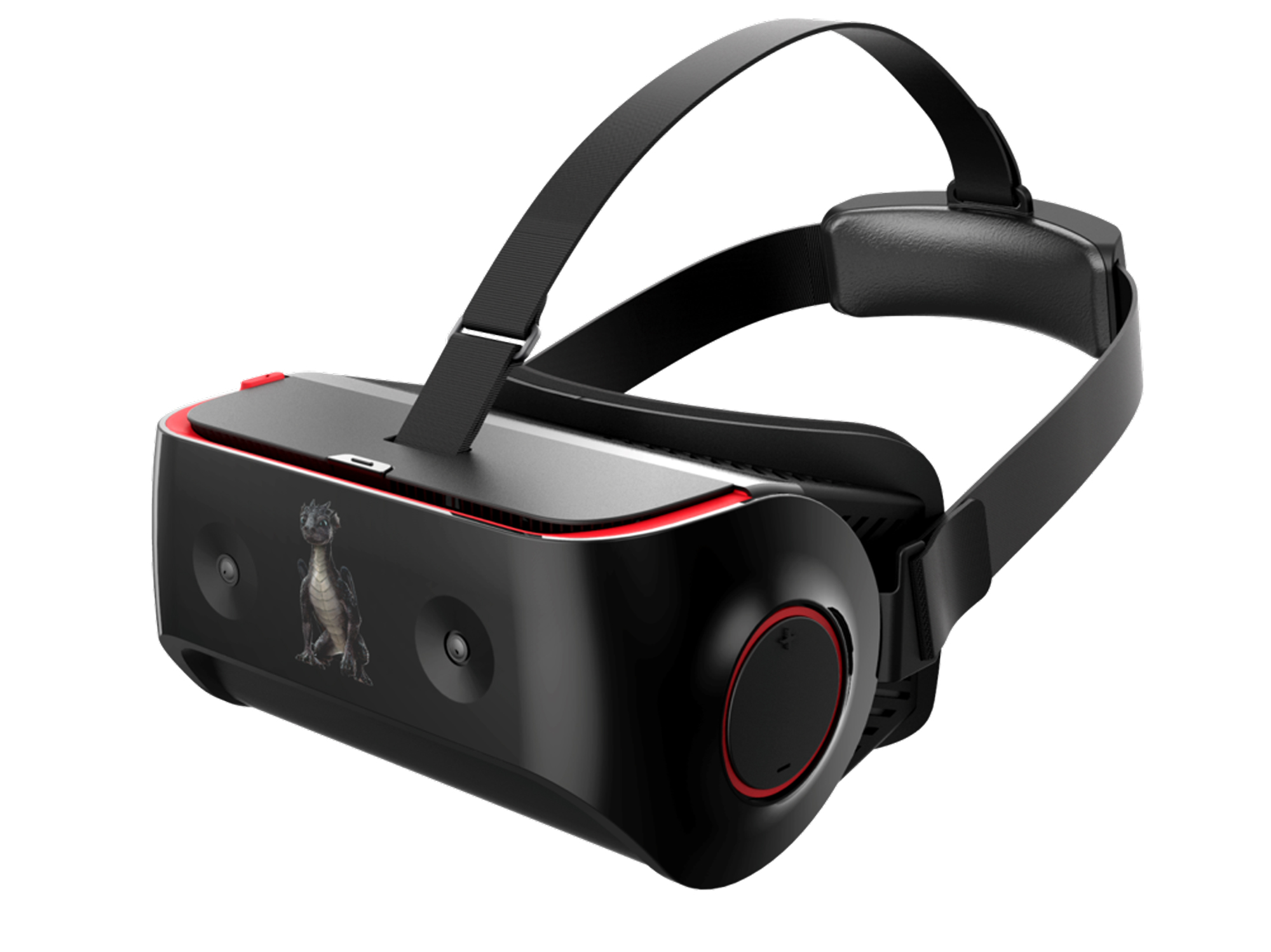 Qualcomm’s design for a virtual-reality headset eschews the cables seen in the leading devices on the market today.