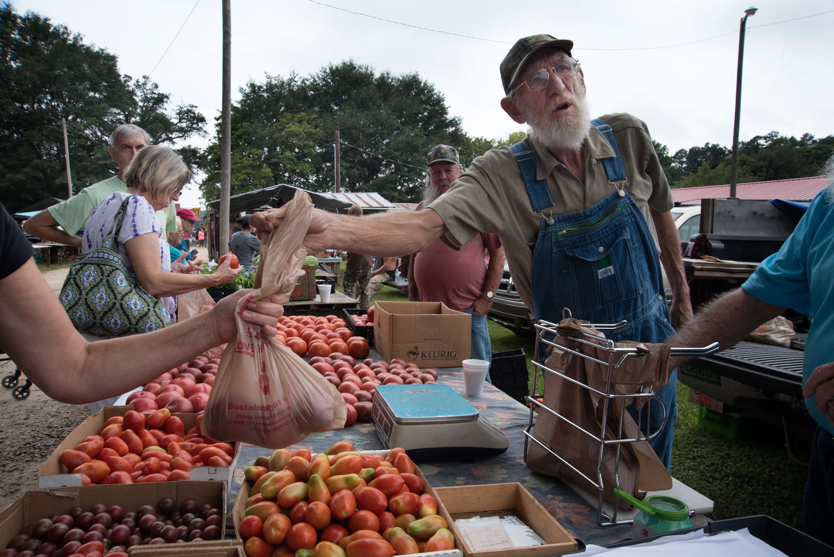 The flea market in Pickens County. (10 of 10)