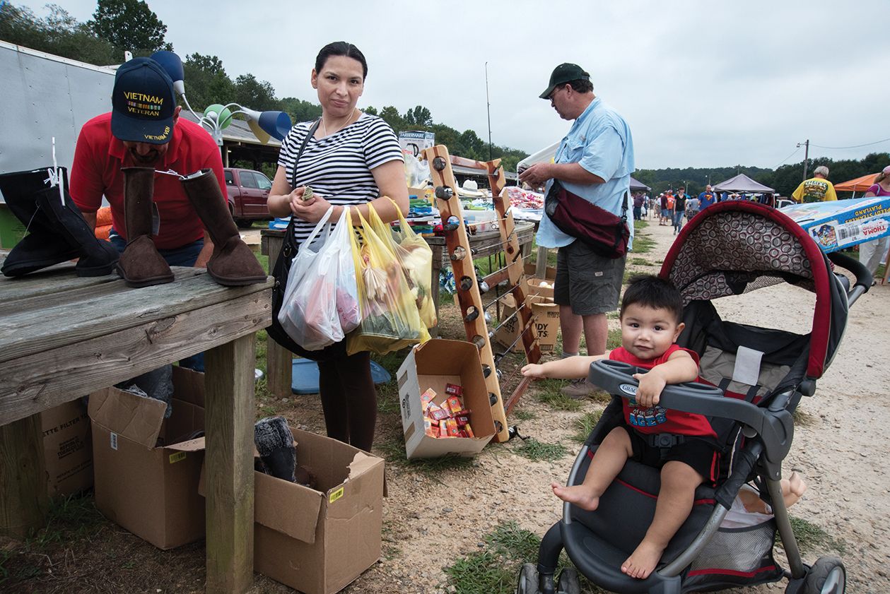 The flea market in Pickens County. (2 of 10)