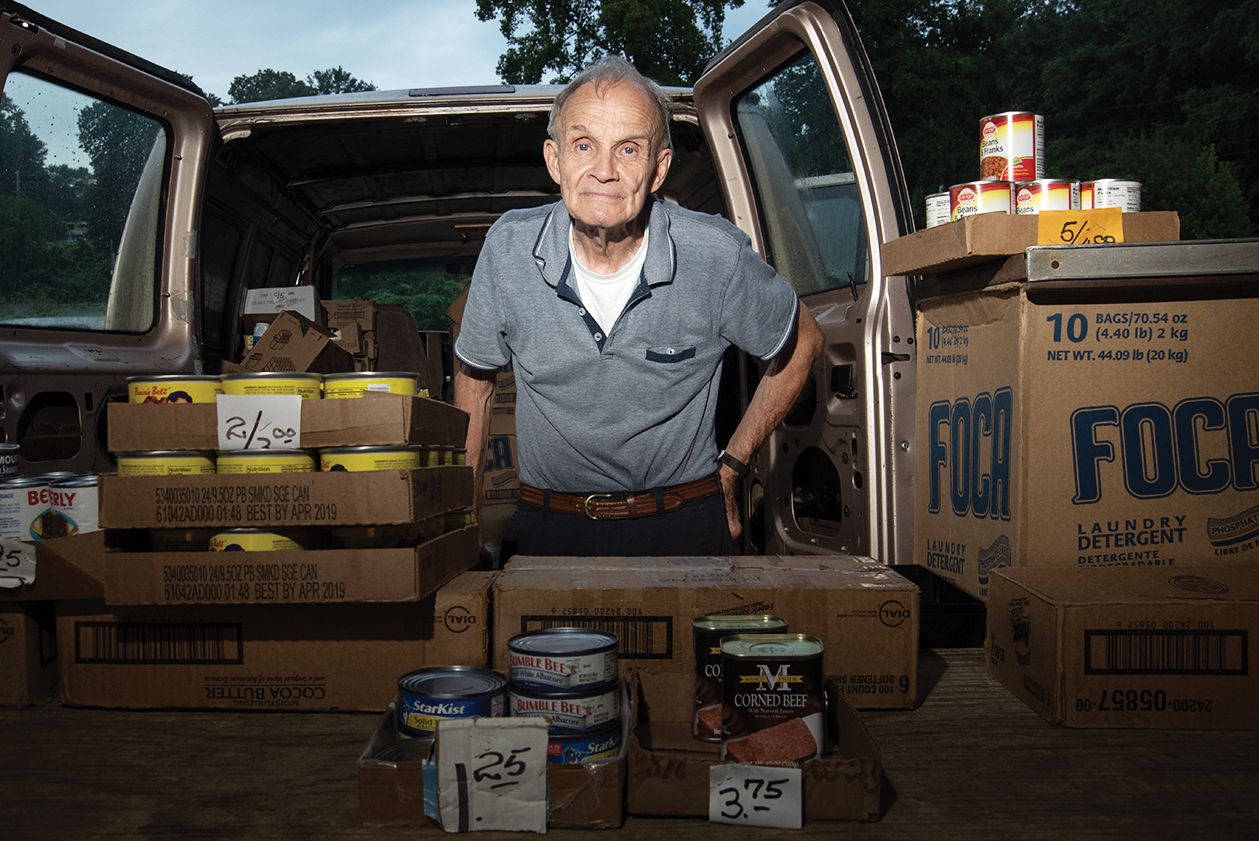 Many residents earn extra income at the large flea market in Pickens County, a former textile center near Greenville. (1 of 10)