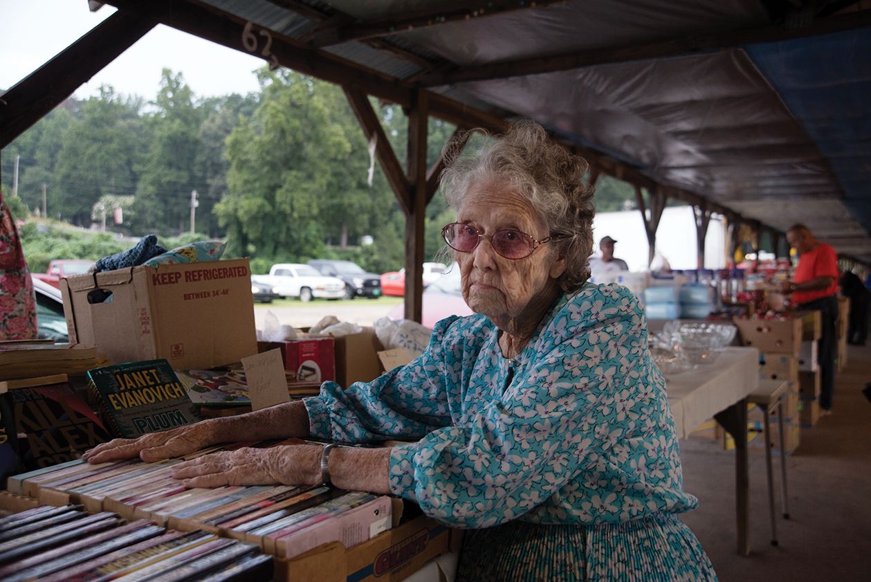 The flea market in Pickens County. (5 of 10)