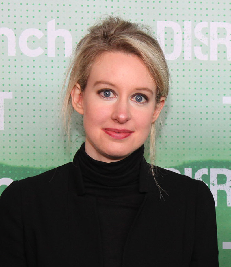 Theranos CEO, Elizabeth Holmes.