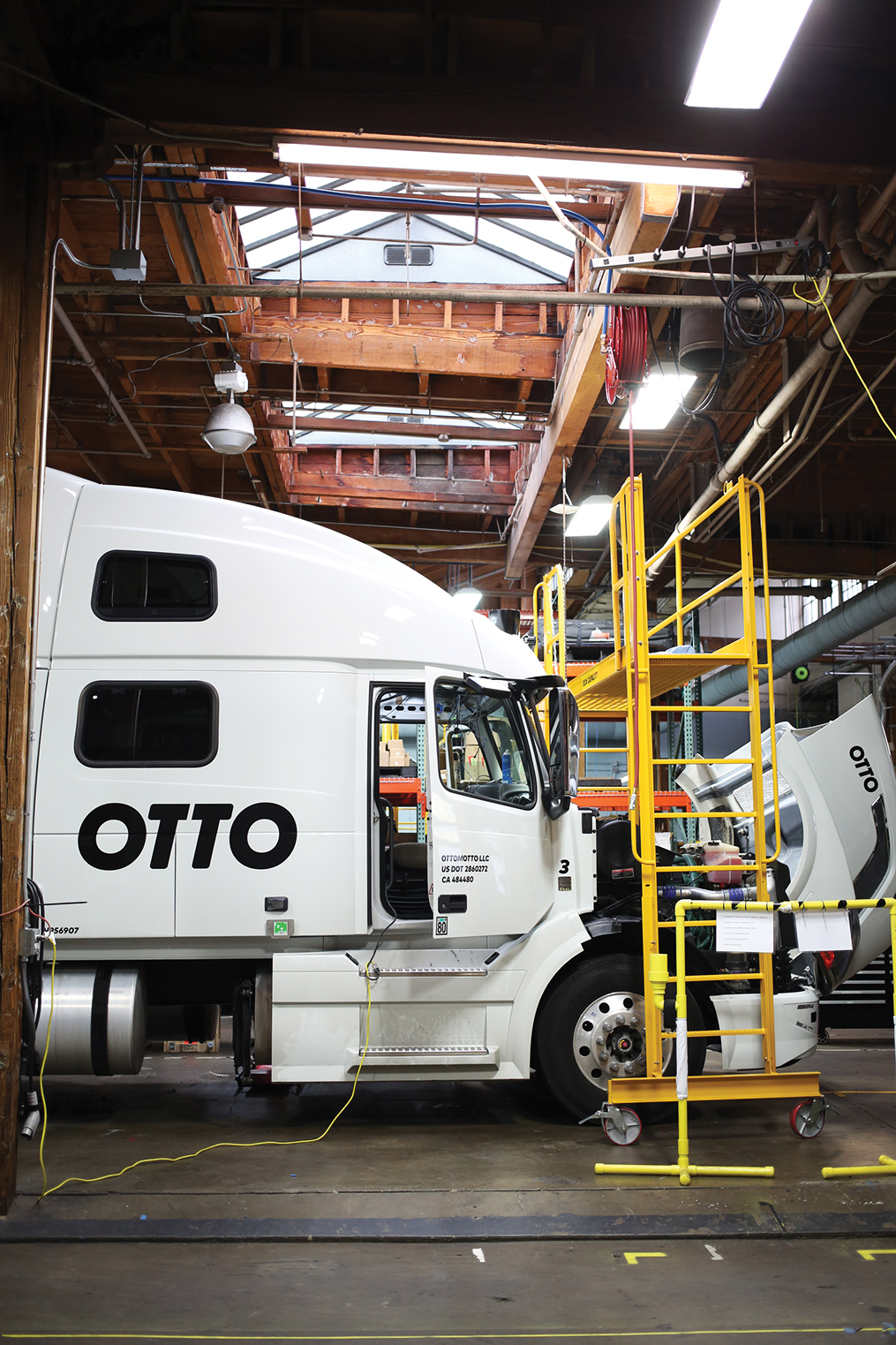 Otto says it has no intention of getting drivers out of the cab entirely—at least for the next decade.