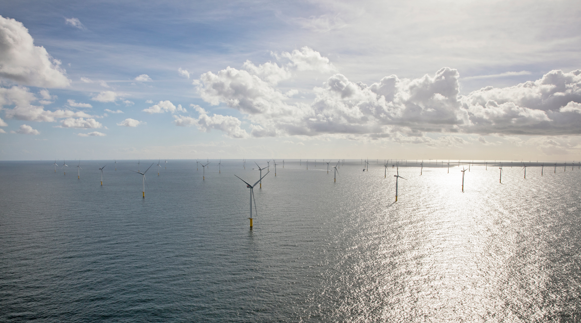 The Gemini wind farm includes 150 turbines in the North Sea.