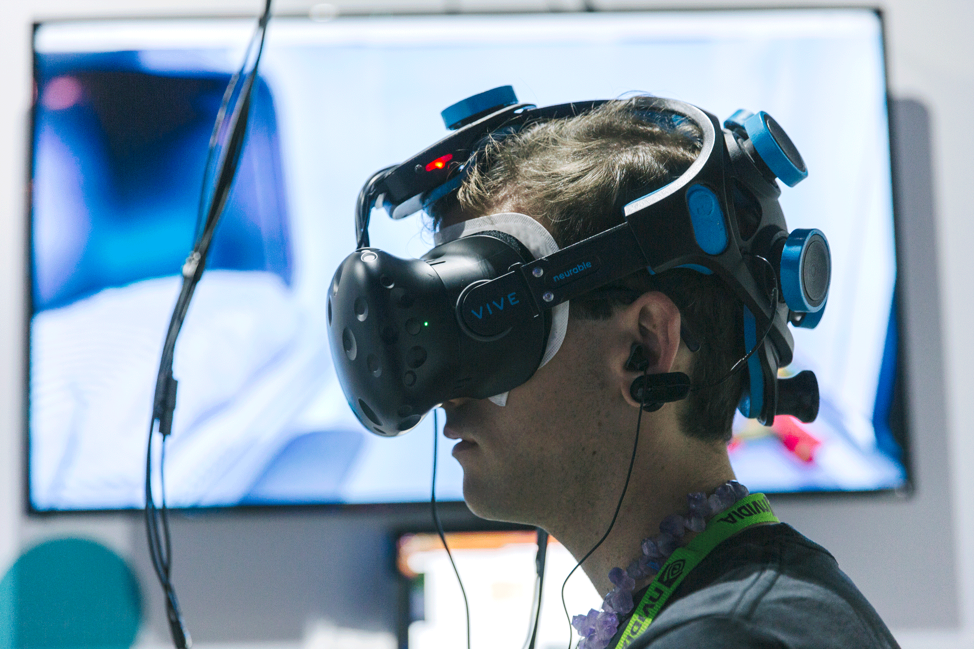 Neurable is working on a virtual-reality video game that you can control with your brain.