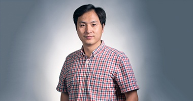 He Jiankui leads a team using the gene-editing technology CRISPR in an effort to prevent disease in newborns.