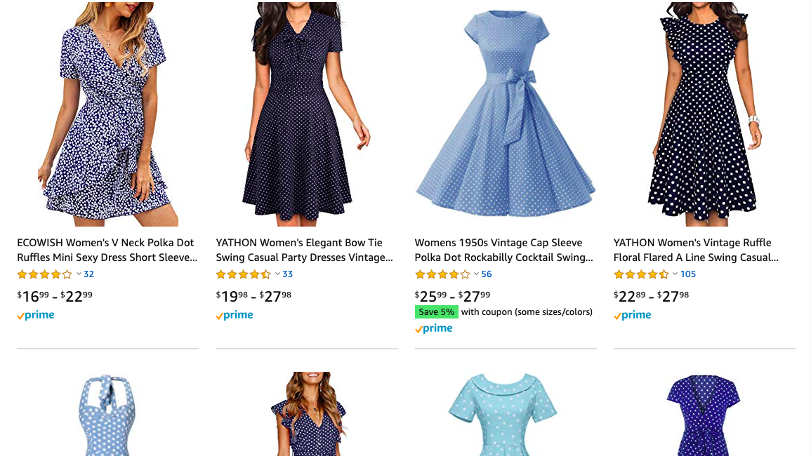 写真と似たような服を提案、アマゾンがファッションAIに再挑戦