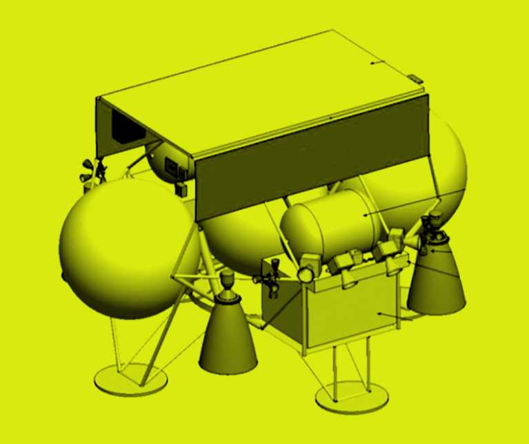 Masten's design for its XL-1 lunar lander