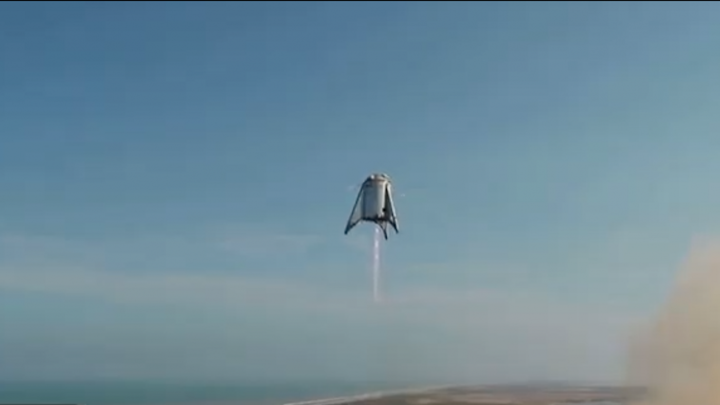 スペースX、スターホッパーの最後の飛行テストに成功