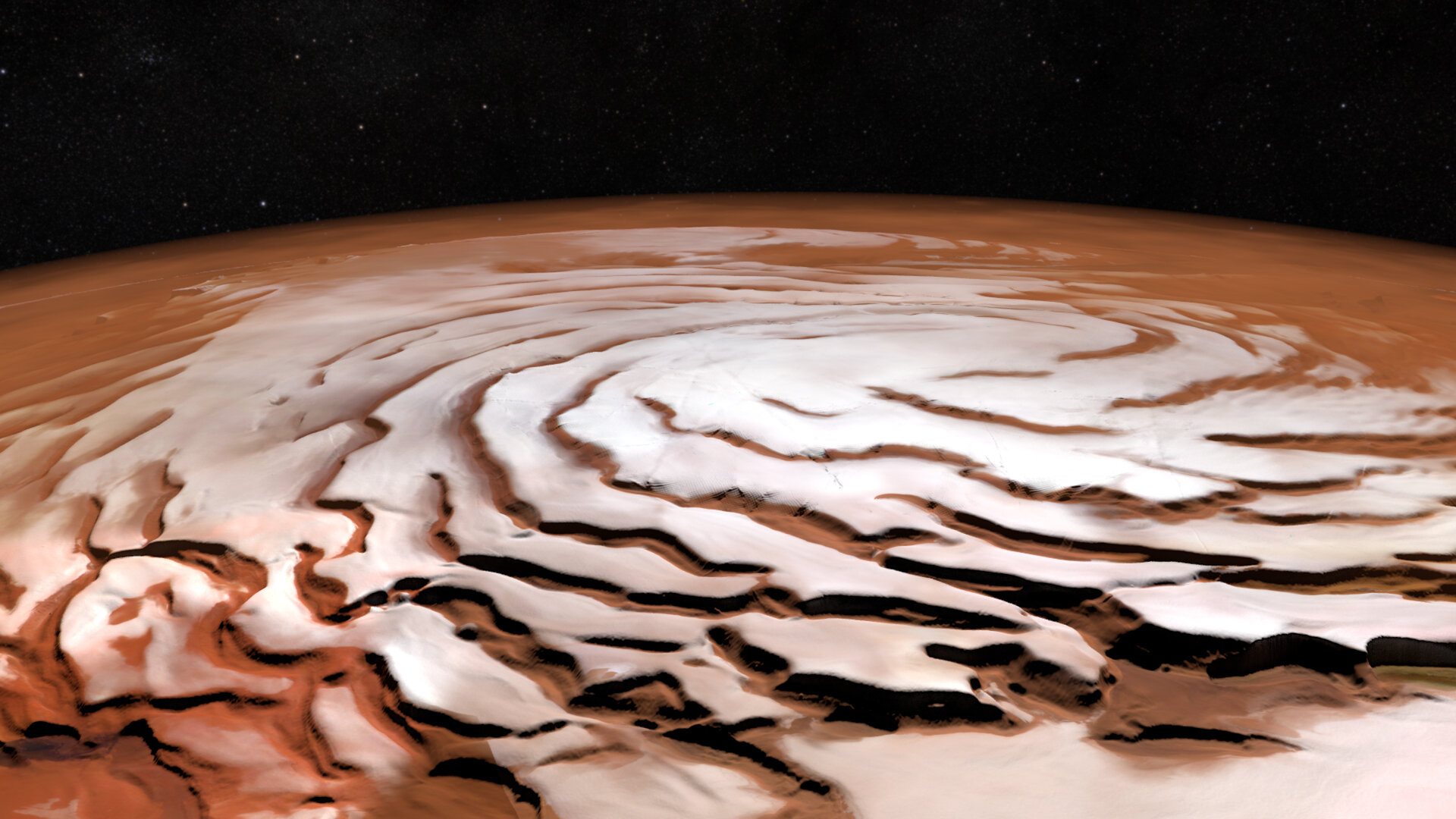 火星は実は寒かった？1万276カ所の谷の分析で分かった新予測