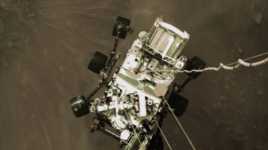 パーサビアランスが火星着陸に成功、映像と「音」を公開