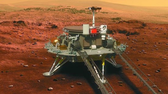 中国の探査車が火星着陸に成功　宇宙大国としての地位を確立