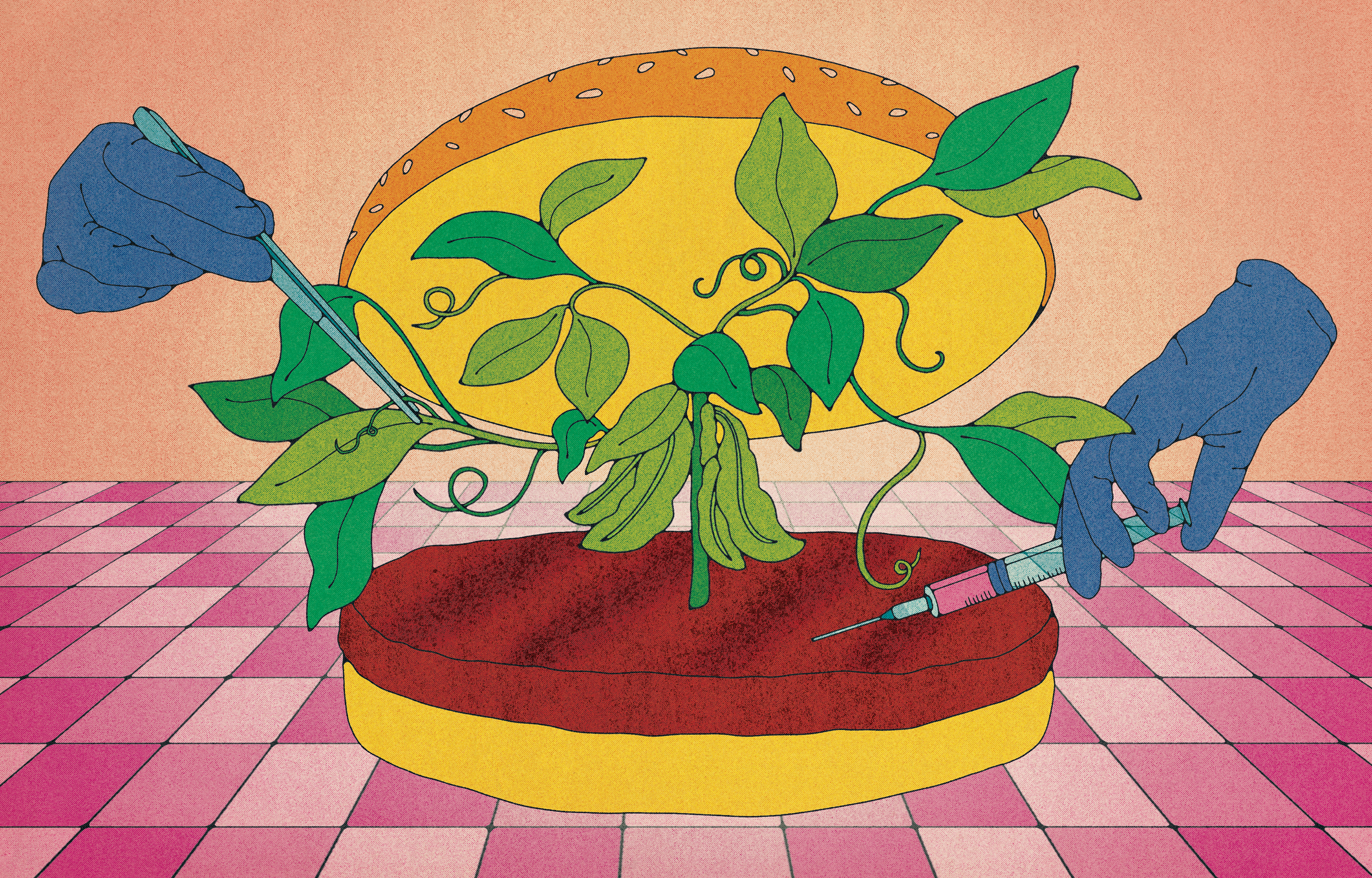 高すぎる「培養肉」、
植物肉とのブレンドが現実的
