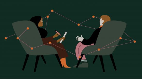 セラピーを学ぶAIが拓く、精神医療「個別化」の道