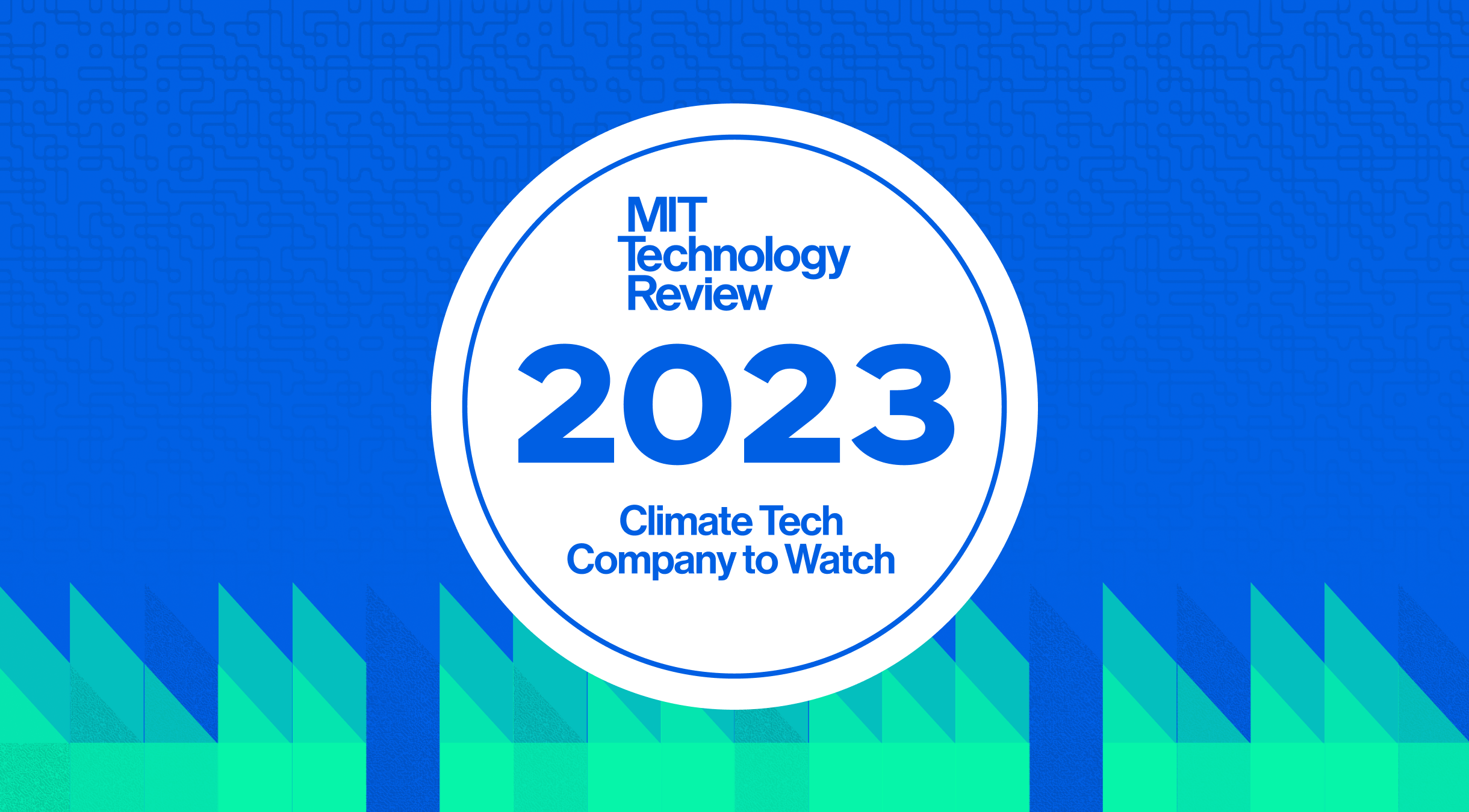 MITテクノロジーレビュー
「気候テック企業15」
2023発表にあたって