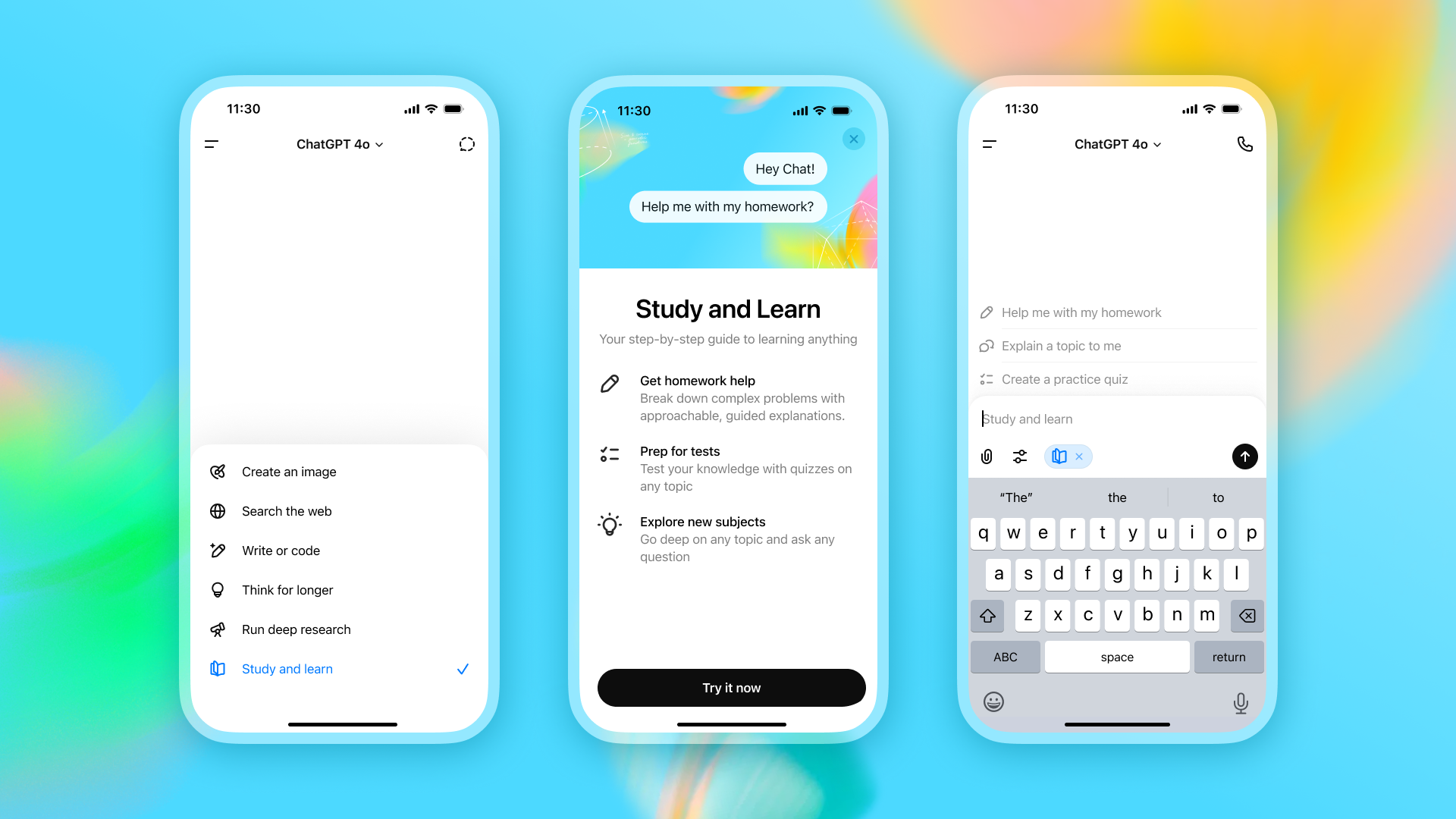 チャットGPTに「学習モード」、答えを教えずヒントを提示