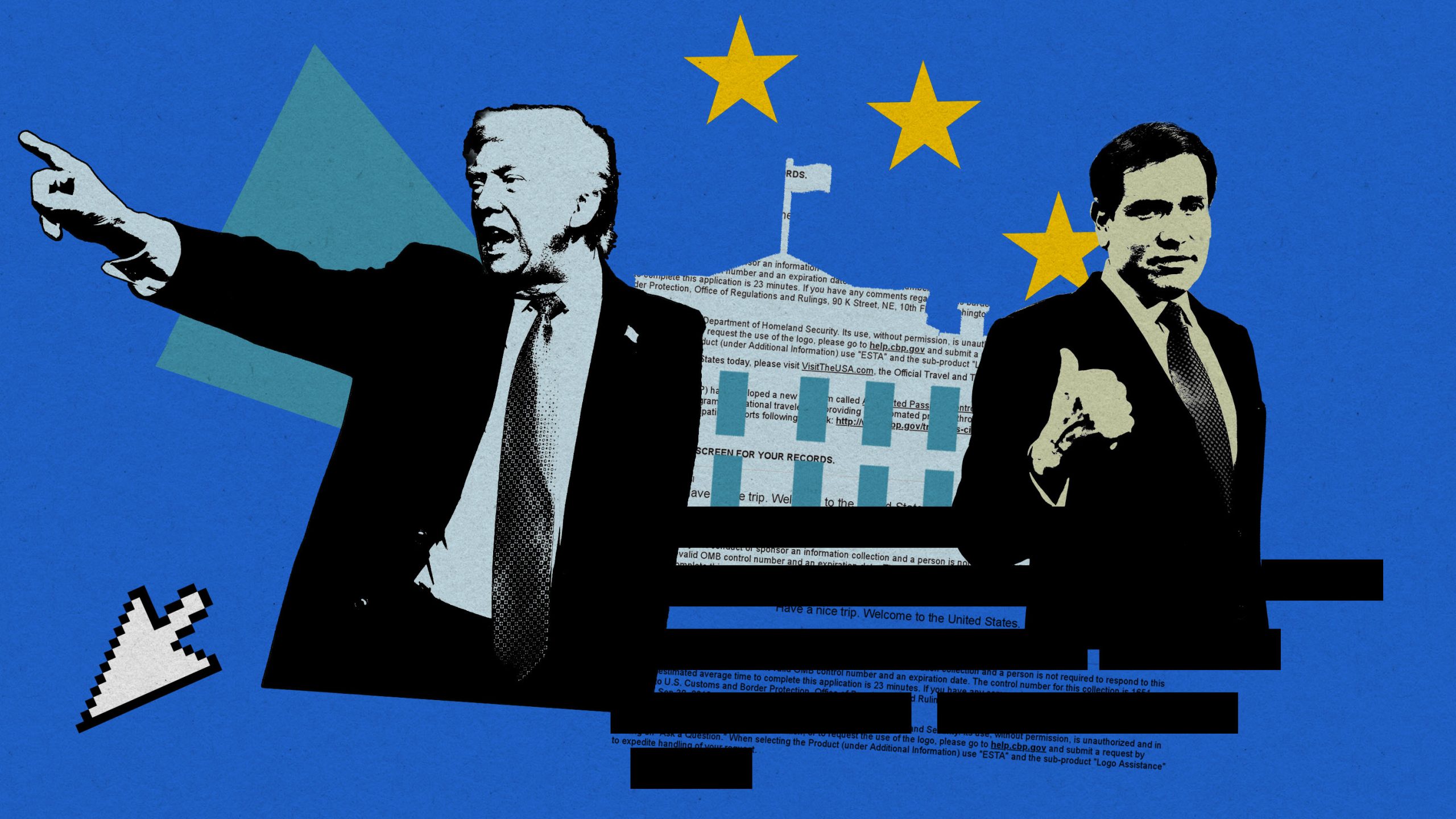 ヘイト対策は「検閲」、
米国が人権団体を入国禁止に
言論の自由めぐり米欧が対立