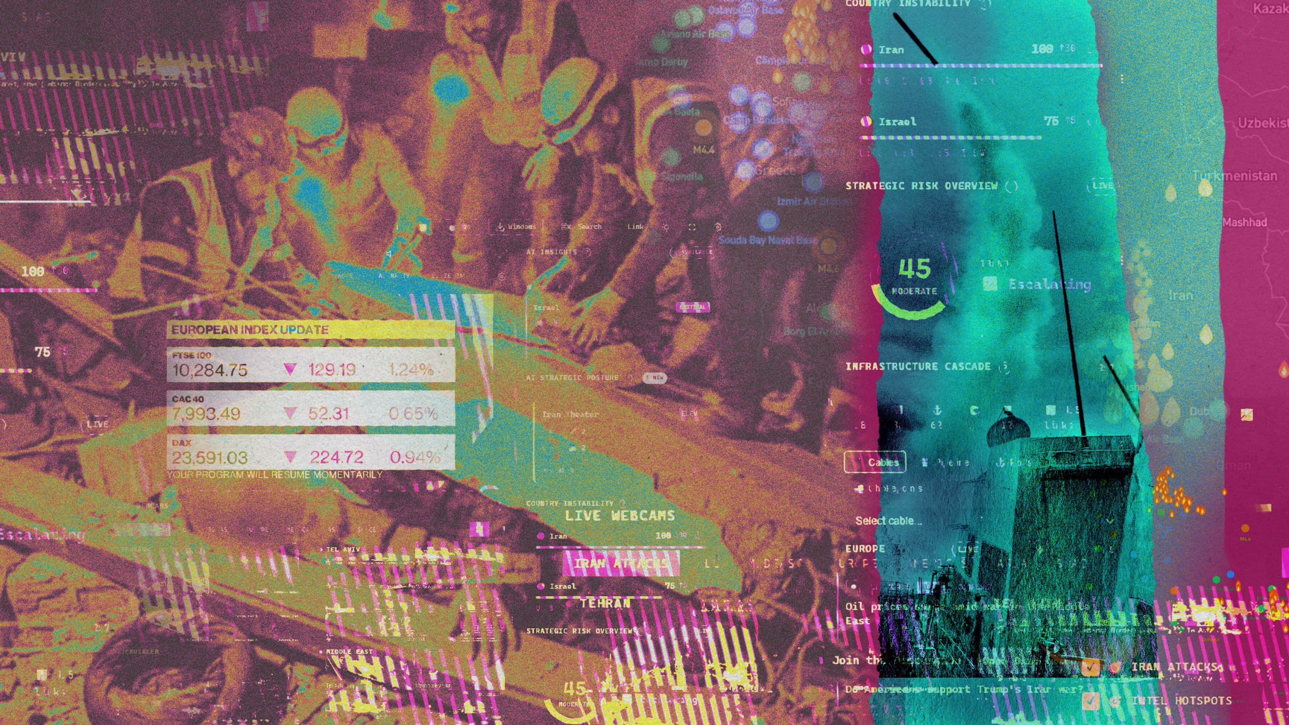 イラン紛争「賭けの対象」に——AIが加速する「戦争のエンタメ化」